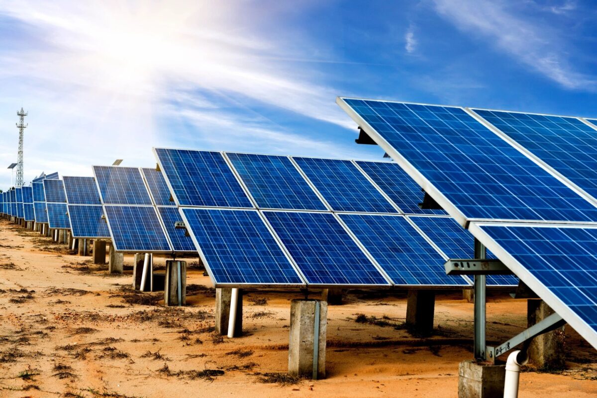 This image is solar panels that show what some energy improvements can be for homeowners.